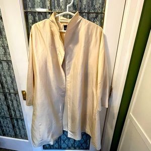 Eileen Fisher silk evening coat - XL